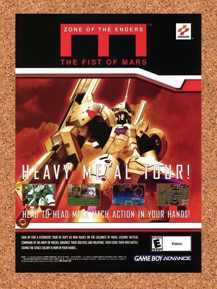 【非売品】ZONE OF THE ENDERS B2サイズ ゲーム ポスター ① 非売品】ZONE OF THE ENDERS B2サイズ ゲーム ポスター ① Zone of the