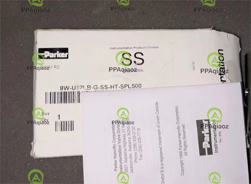 PARKER   8W-U12LB-G  8W-U12LB-G-SS-HT-SPL500 NEW IN OPEN BOX . DHL#P
