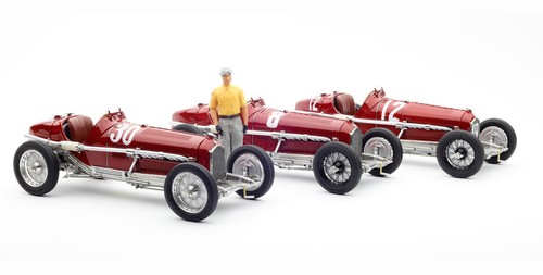 New CMC Alfa Romeo P3 1932 8 12 30 Tazio Nuvolari 1:18 Model Car Red M229 KidBX - Foto 4 di 8