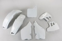 Kunststoff Verkleidung Kit Suzuki RM 125 1992 Ufo Plast Weiß