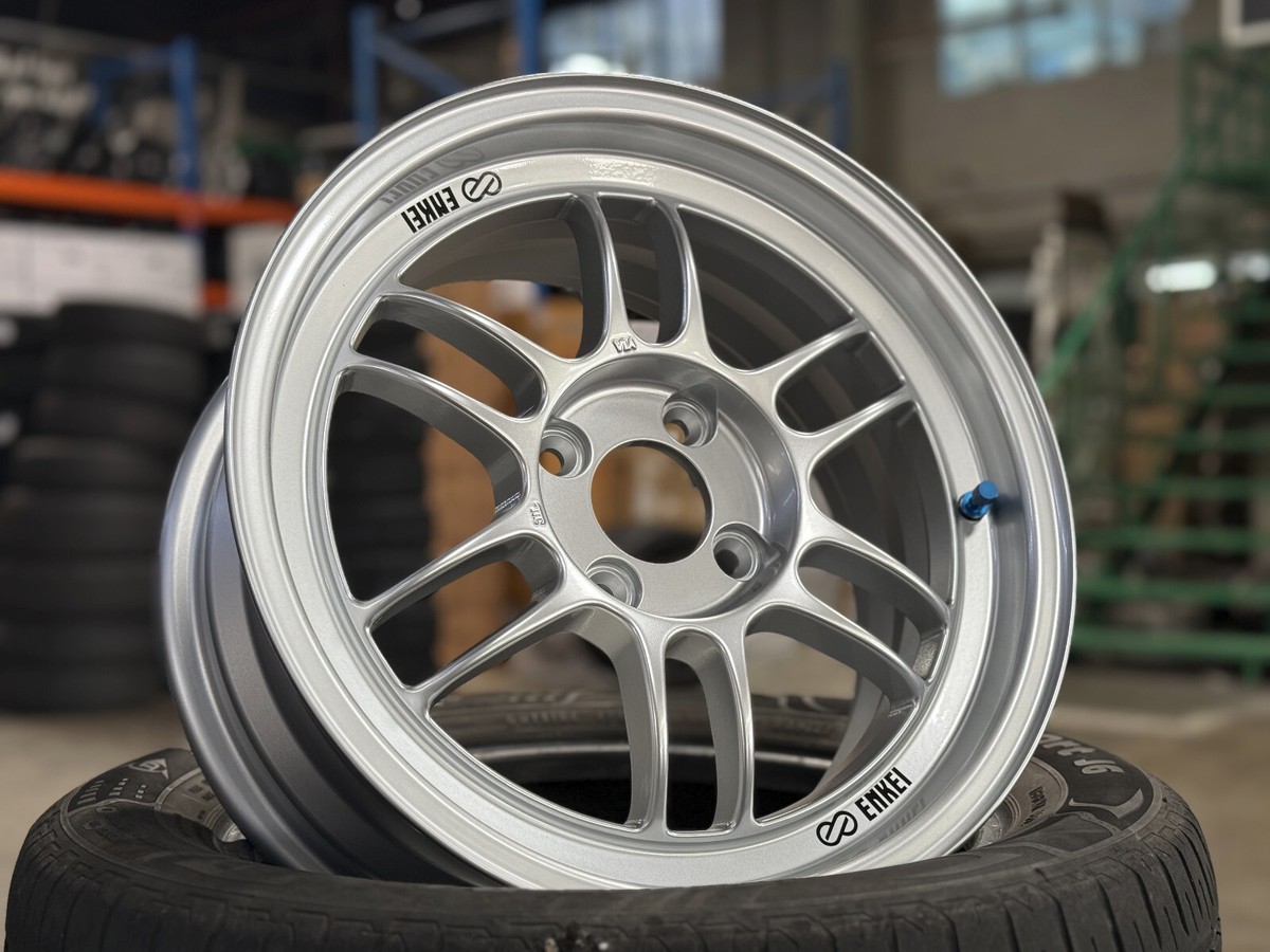 ENKEI EP-01 5.5J-15＋41 100 4H 2本セット② ENKEI EP-01 5.5J-15＋41 100 4H 2本セット② 中古ホイール4本セット