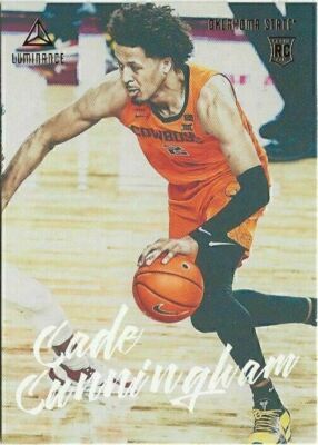 V21e) 2021-22 Panini Luminance Cade Cunningham Bronze SP RC Detroit Pistons