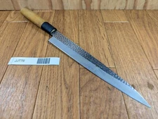 Japanese Chef's Kitchen Knife Yanagiba Vintage Sushi from Japan 197/327mm JJ776