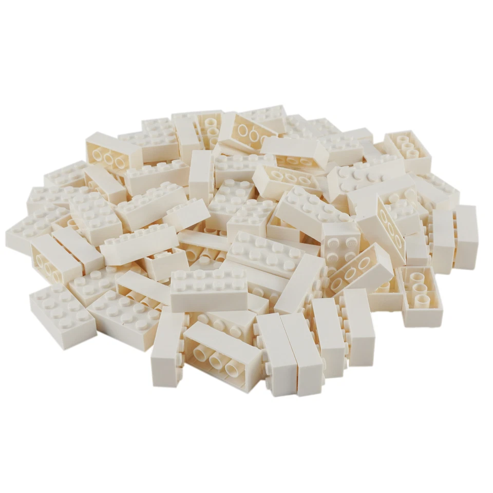 LEGO® 2x4 Steine Bausteine Weiß - verschiedene Stückzahlen - 3001 NEU - Bild 2 von 4