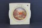 Vintage Decorative Plate Corelle Corning Currier And Ives Blossom Time 10.25”