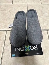 Mens Warm Memory Foam Slippers Comfortable Slip on House Shoes Indoor Outdoor 