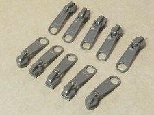 10 PACK YKK 5 C 5C Sliders Zipper Pull Tab Metal Large Non-Lock OLIVE DRAB READ