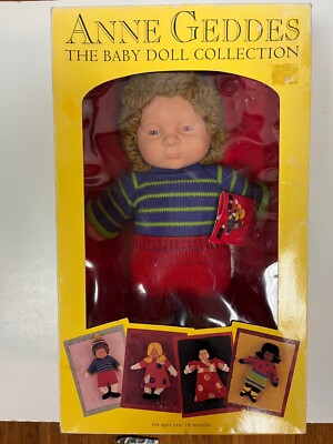 MIB 1999 Anne Geddes Terry  Baby Doll Collection Doll