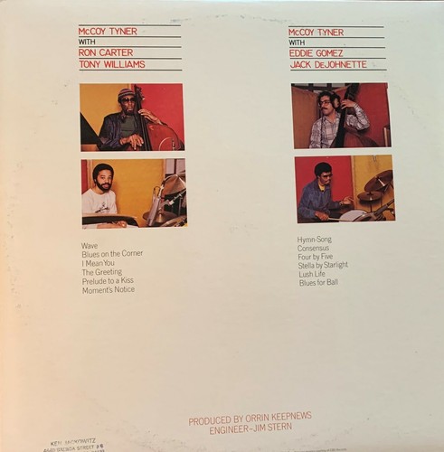 McCOY TYNER-Pre-Owned 2 LP's.GATEFOLD.SUPER TRIOS..M-55003.PLAYED ONCE.VG+/VG+ - Picture 2 of 5