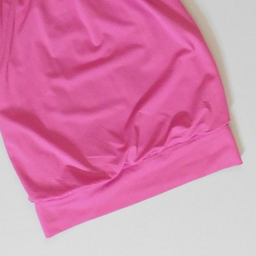 Girl’s IVIVVA by Lululemon Double Dutch Layered Pink Tank Built In Bra Size 12 - Picture 4 of 10