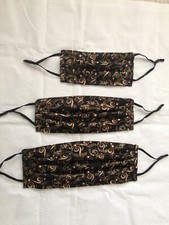 Face Mask Washable 100 cotton Reusable Made in US Double Layered