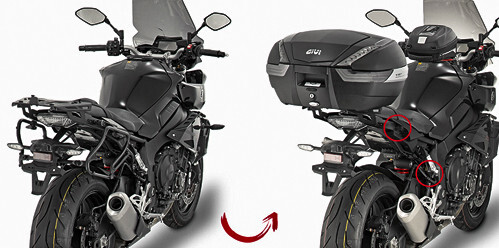 GIVI Plxr2129 Tubular Pannier Holders Yamaha Mt-10