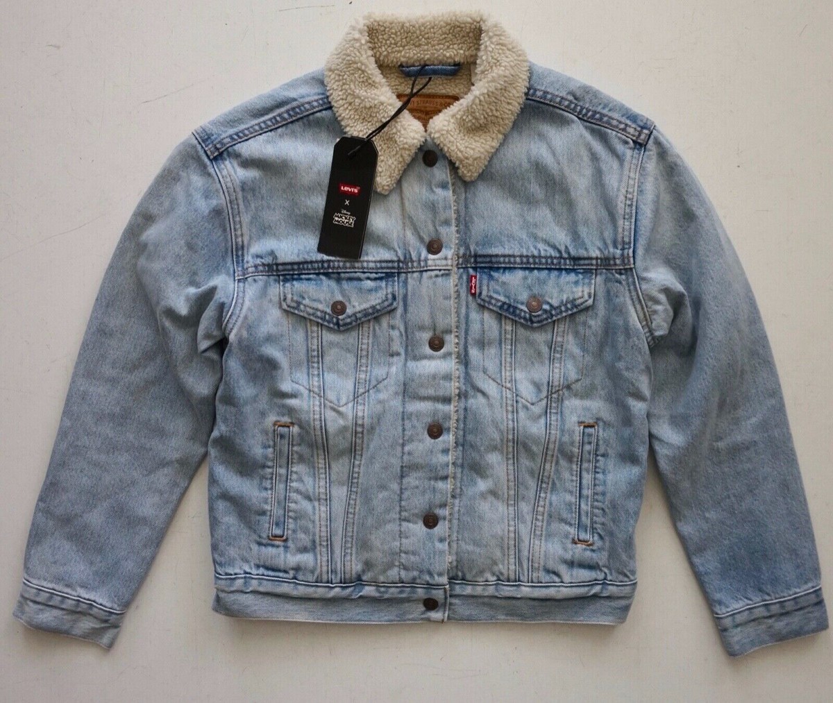 Levi's Levis x Disney Mickey Mouse 90th Ex Boyfriend Sherpa Jacket