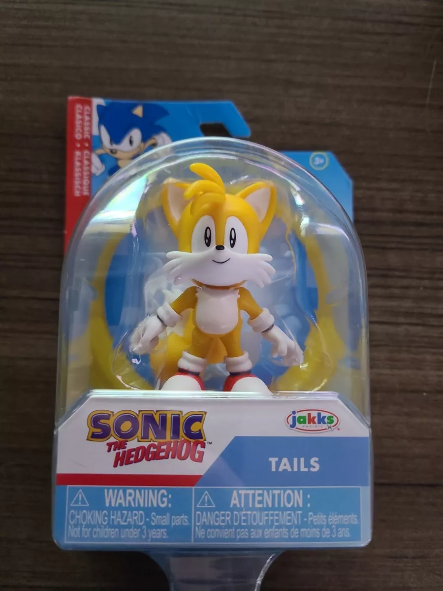 Sonic The Hedgehog Tails Classic 2.5 Action Figure Jakks Pacific  192995412149