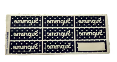 Supreme Stickers Assorted Individual Bulk Authentic Vinyl