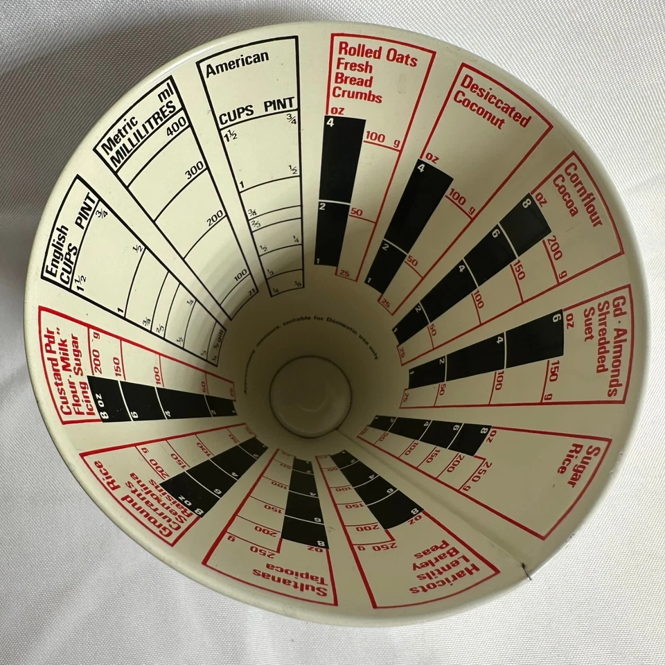 Taza de metal tradicional para hornear Tala Cook's Dry Measure de colección hecha en Inglaterra Foto 3 de 4