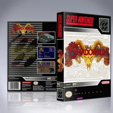 SNES Case - NO GAME - Shadowrun