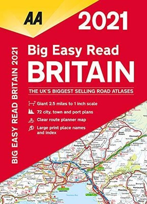 Big Easy Read Britain 2021 PB, AA Publishing