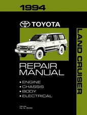 1994 Toyota Land Cruiser Shop Service Repair Manual