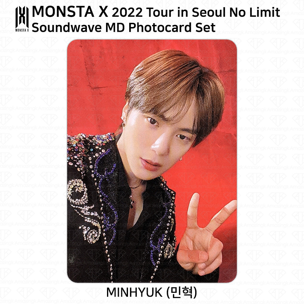 Monsta X 2022 Tour in Seoul No Limit Official MD Photocard