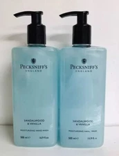 Pecksniff’s England Sandalwood & Vanilla Moisturising Hand Wash 16.9oz - 2 Pack
