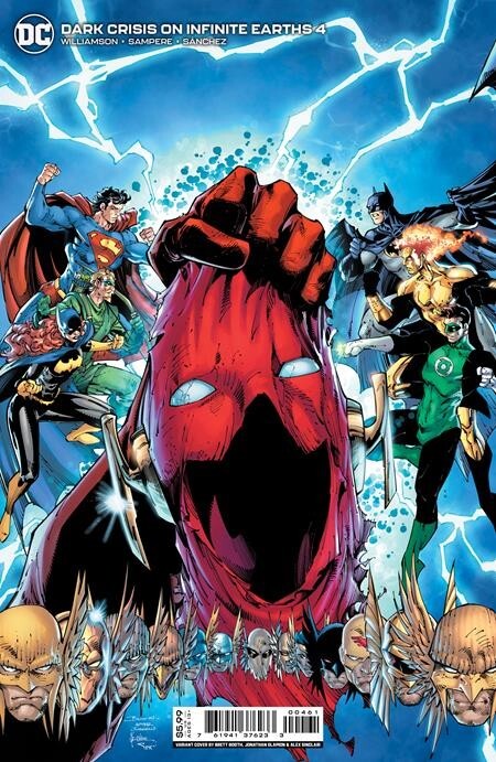 DARK CRISIS ON INFINITE EARTHS #4 COVER C HOMAGE VARIANT