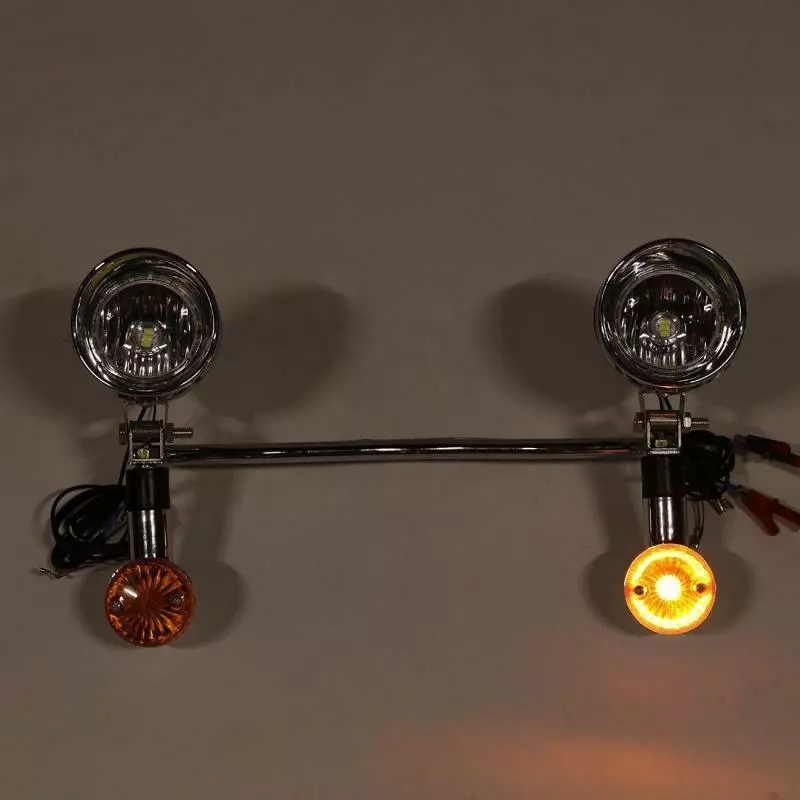 Barra de luz de señal de giro de paso para Suzuki Boulevard C50 C90 M50 Intruder VL1500 Foto 3 de 4