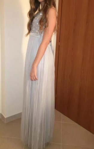 Vestito 18 anni donna elegante lungo paillettes asos | eBay