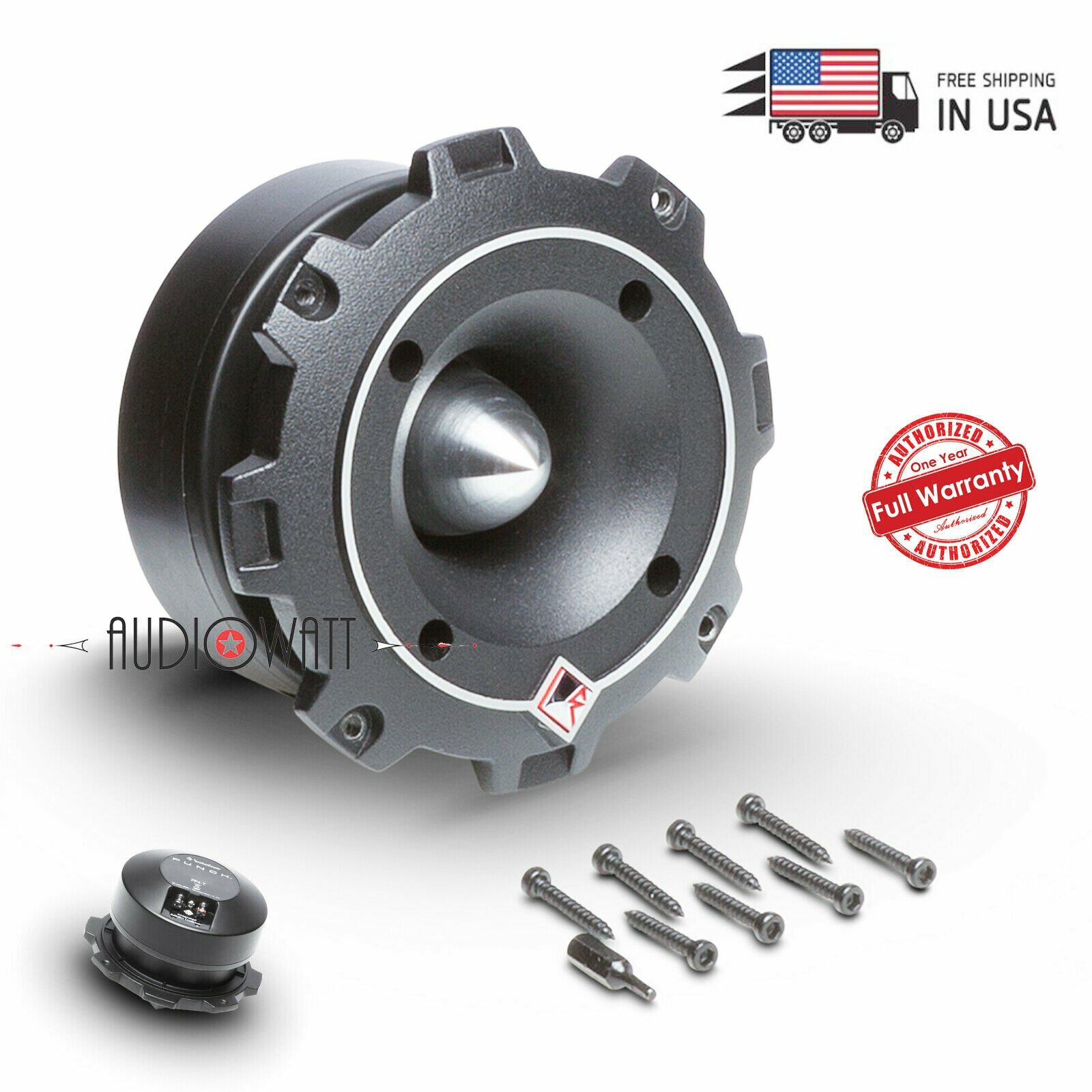 Tweeter Mount Rockford Fosgate Horn 100 Watt Heavy Duty Car