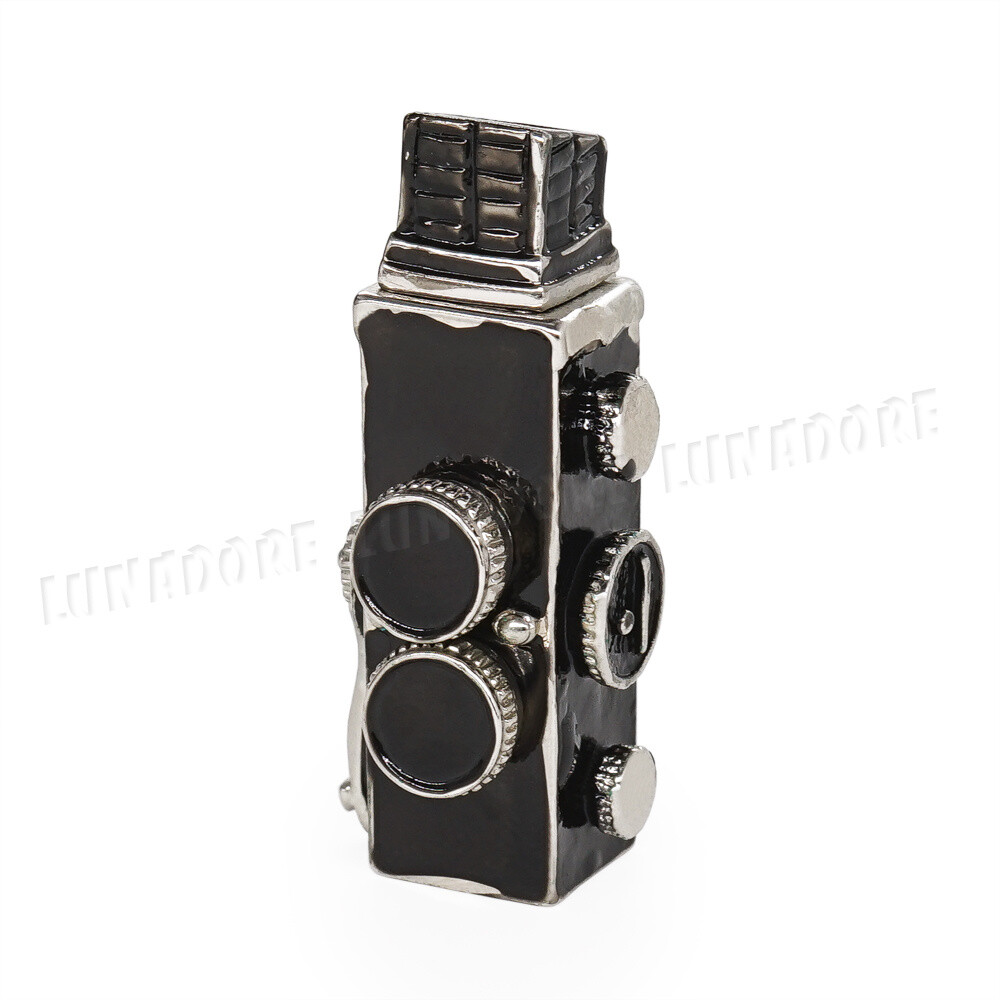 112 Miniature Vintage Twin Lens Reflex Camera Film Photo Dollhouse