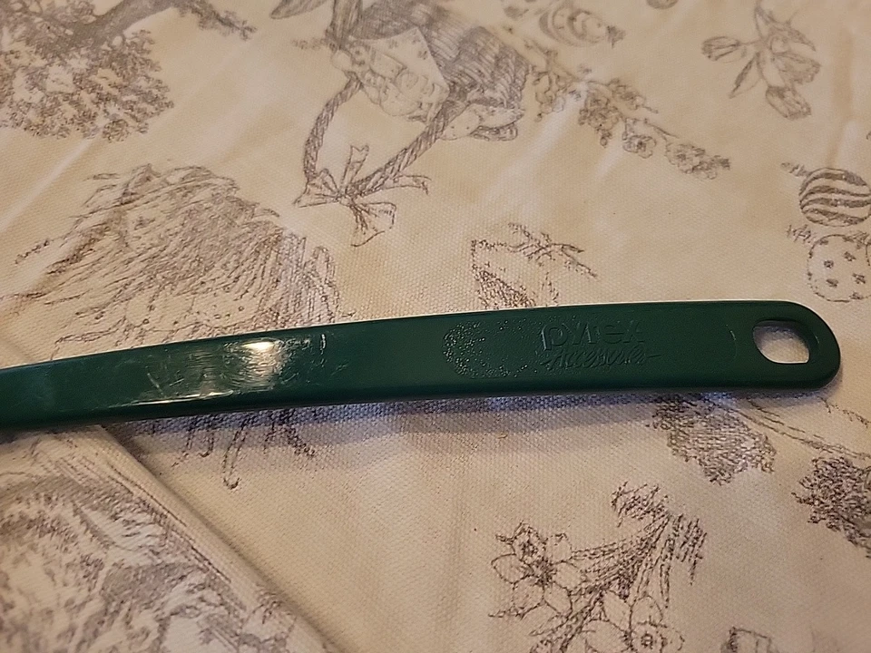 Utensilio de cocina verde cuchara ranurada vintage Pyrex Accessories 2115 Foto 3 de 4