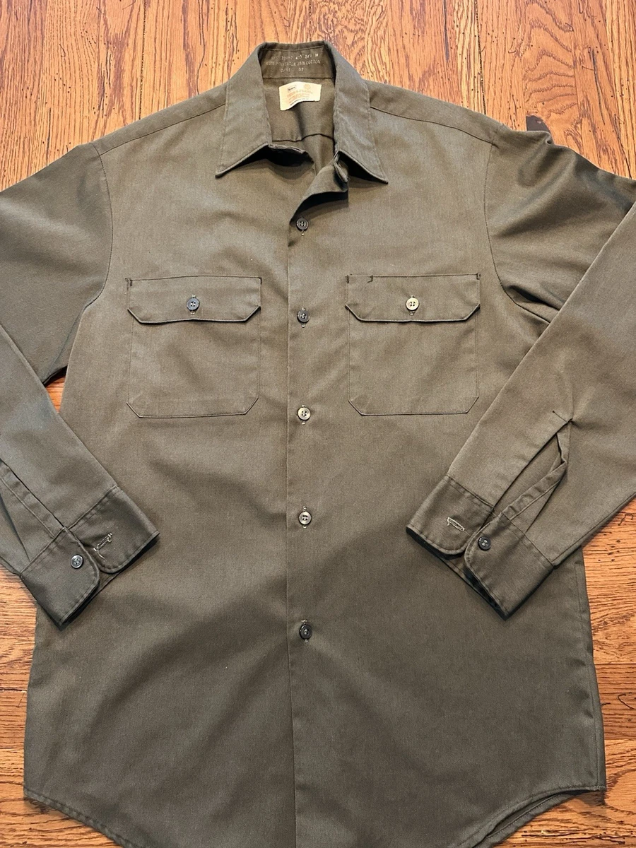 Green Regular Size XL Vintage Casual Shirts for Men for sale | eBay