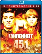 Fahrenheit 451 Blu-ray Oskar Werner NEW