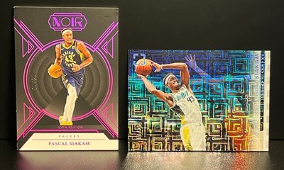 Paskal Siakam Indiana Pacers Rare Purple Noir /25 Photogenic /25