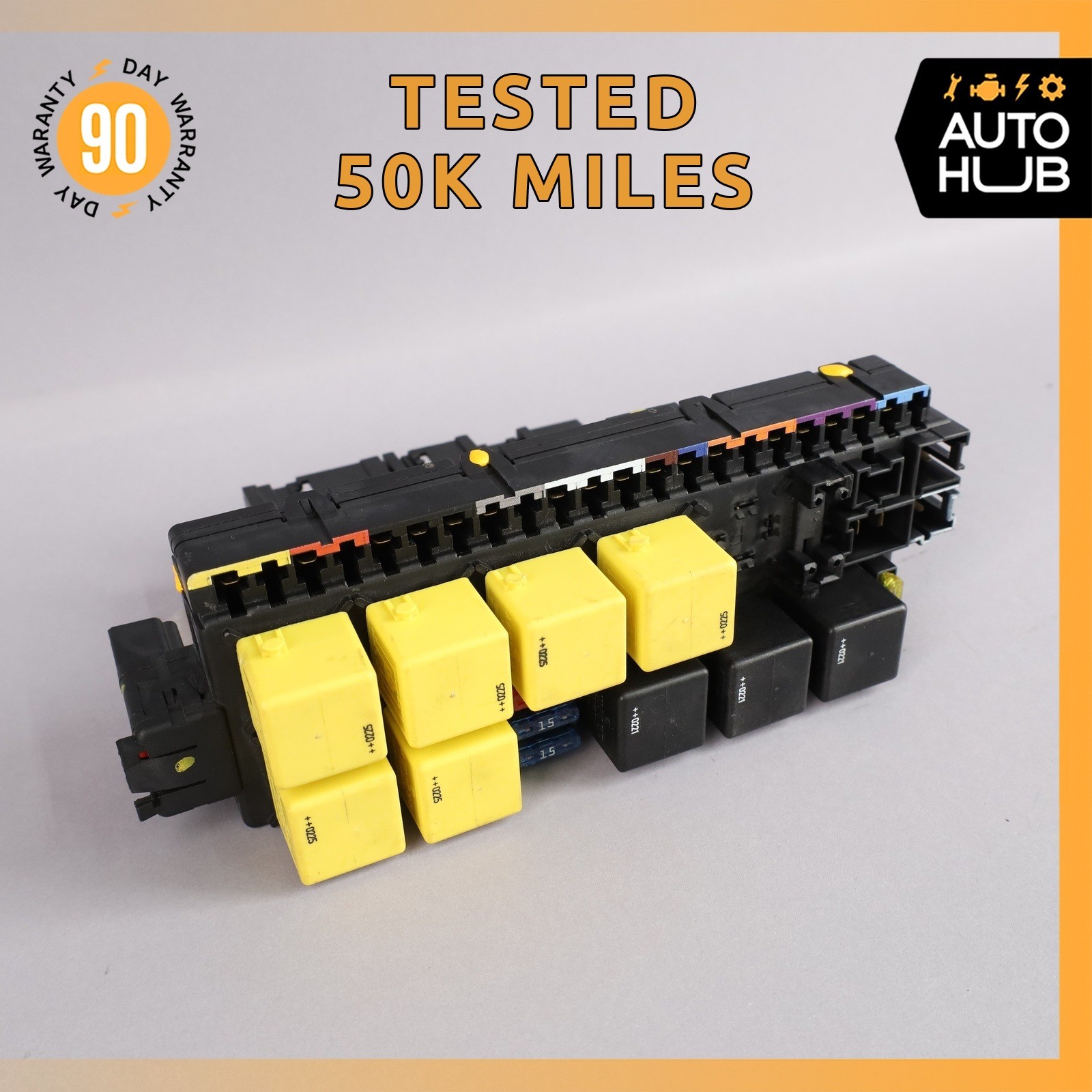 03-12 Mercedes R230 SL500 SL55 AMG Front Left SAM Fuse Box Control Module OEM