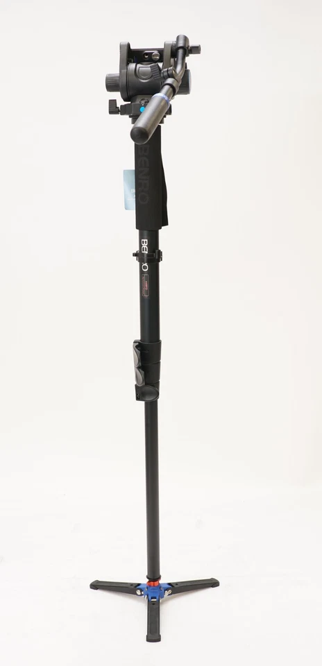 Benro A48FD Series 4 AL Monopod with 3-Leg  Locking Base - Image 2 of 4