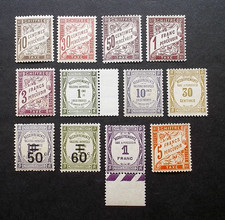 LOT TIMBRES FRANCE TAXE 1893-1929 NEUFS**