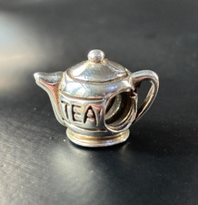 CHAMILIA Sterling Silver TEAPOT Charm / Bead