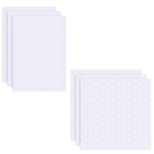 TIESOME 6 Sheets Foam Dots Squares, 1020 PCS 2 Sizes Self Adhesive Dots