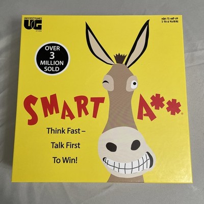 University Games Smart Ass Trivia Party Board Game, Played Once