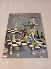 Vintage Dragon Magazine 86 Dungeons and Dragons Very Fine Condition W/3DCastle
