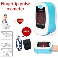 FDA Pulse Oximeter Finger Blood Oxygen Sensor O2 SpO2 Monitor Heart Rate