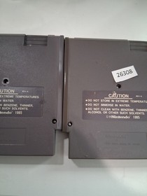 2 giochi Nintendo retr&ograve; NES Jeopardy, Spy VS Spy wt11 26308