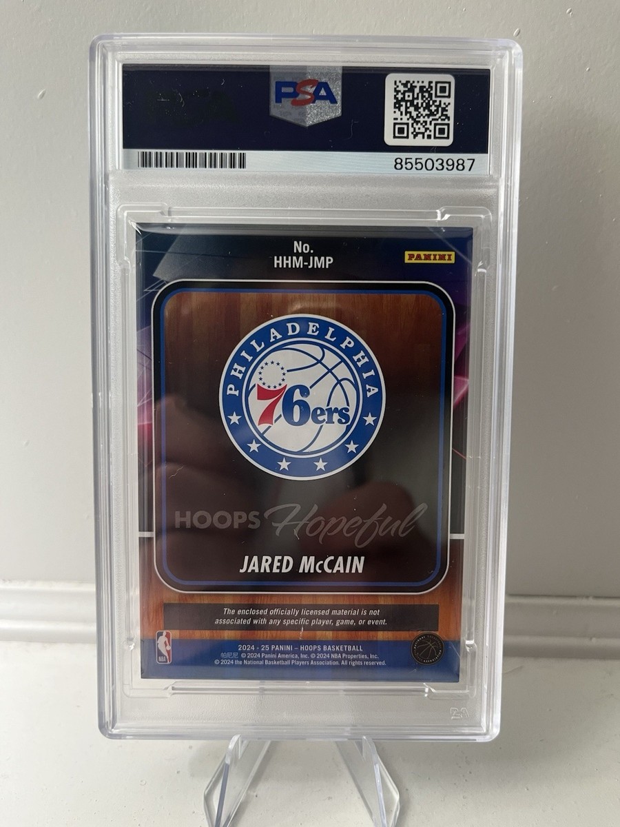2024-25 Panini Nba Hoops - Hoops Hopeful Memorabilia Jared McCain