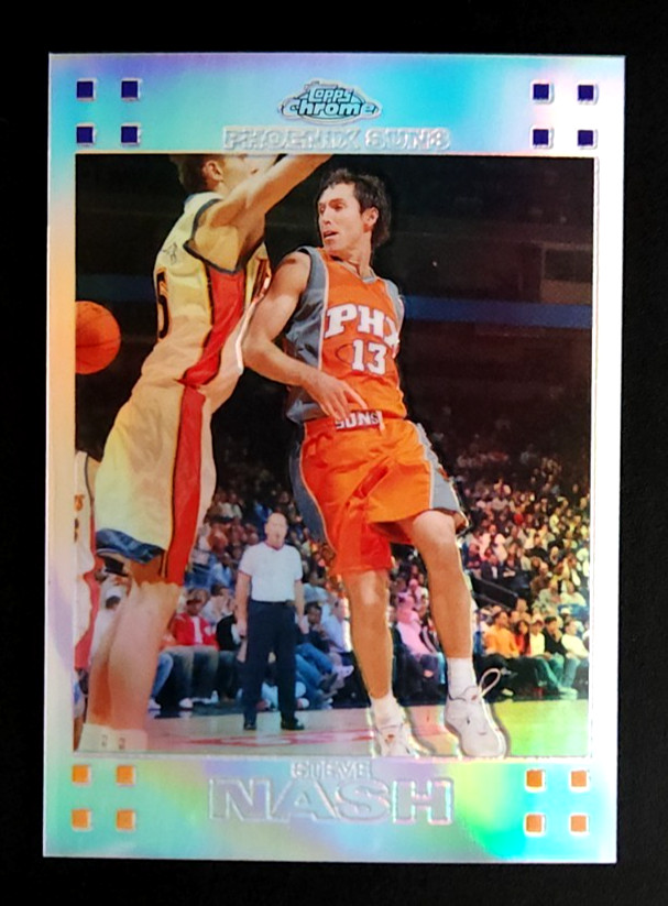 2007-08 Topps Chrome Refractor /999 Steve Nash #13 HOF