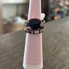 Bomb Party Wild Streak size 6 Rose gold plating, Untamed Collection RG98709