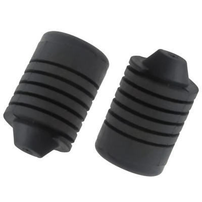Two Hood Bumper Buffer Stop Stopper Replacement Fit for 2007-2015 Nissan Titan