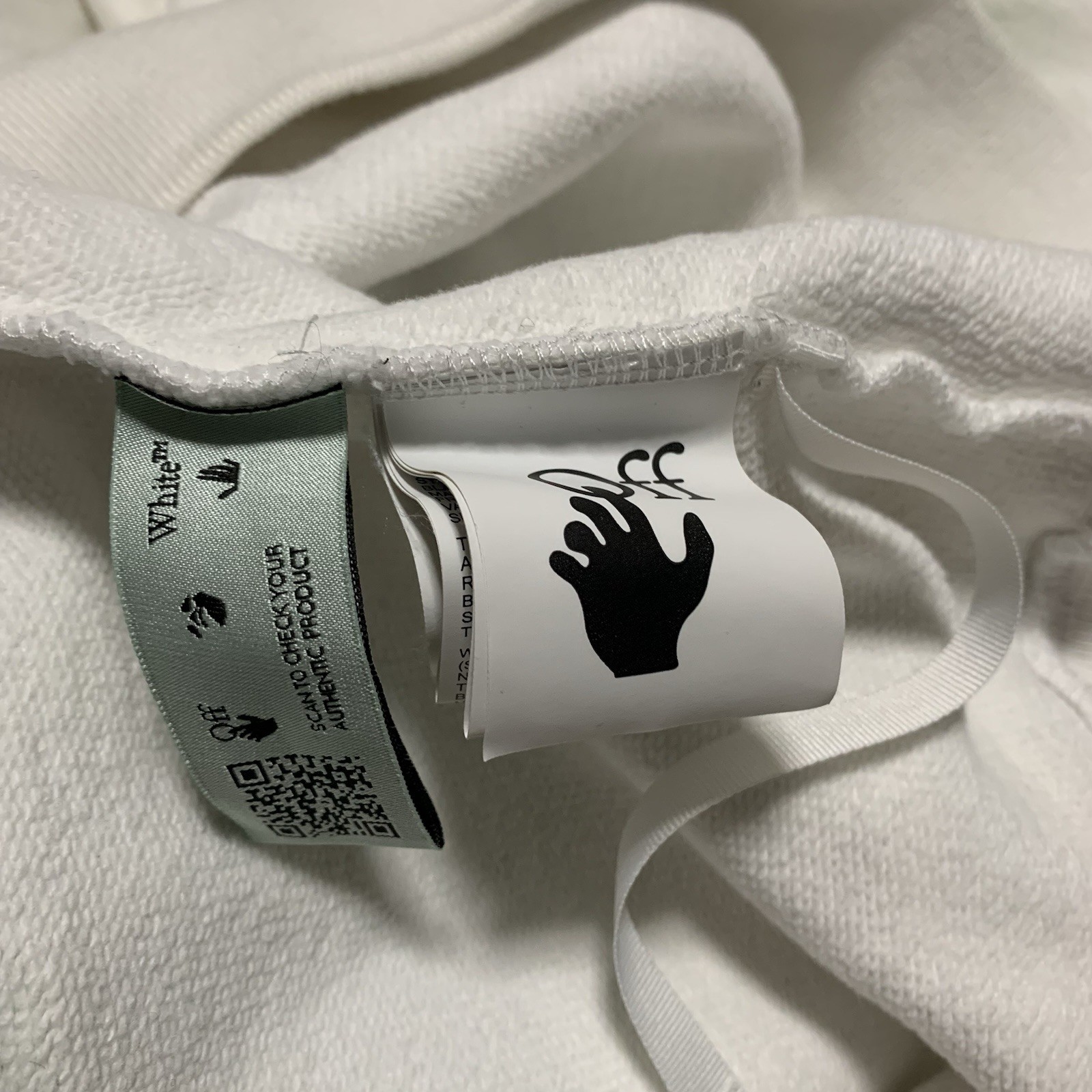 Off White Medium Pascal Arrows White Hoodie Virgi… - image 9