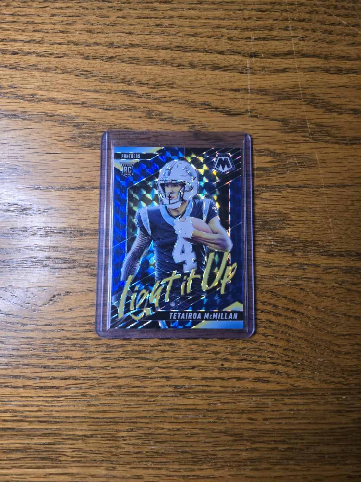 2025 Mosaic Tetairoa Mcmillan Light It Up insert blue 60/99