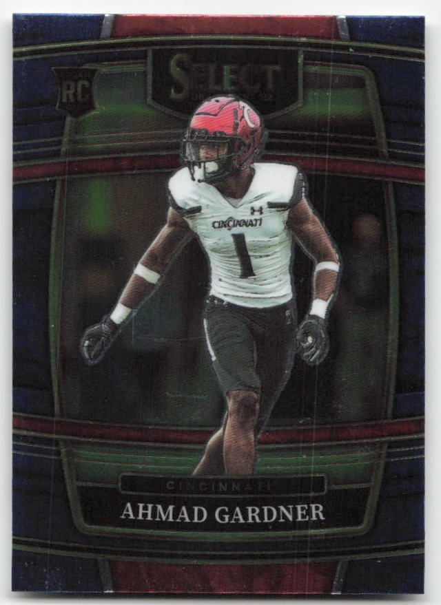 2022 Panini Select Draft Picks #54 Ahmad Gardner Blue (Retail Base)